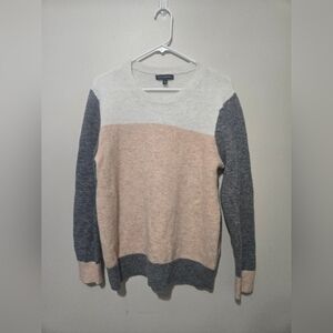 Banana Republic Color Block Boyfriend Sweater Womens Large